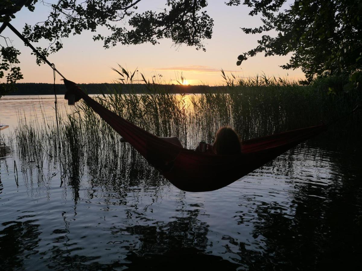 Lütt Hütt Hotel Rechlin Kültér fotó