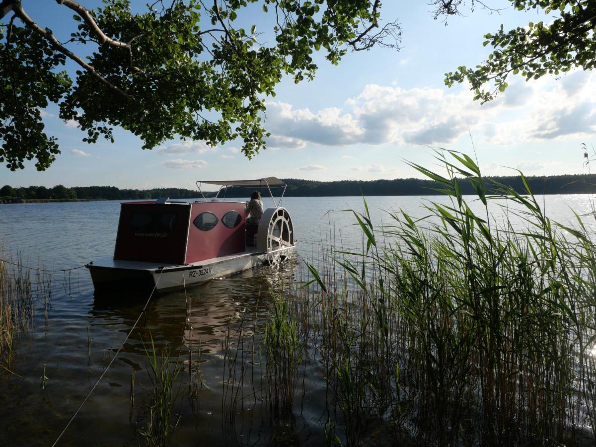 Lütt Hütt Hotel Rechlin Kültér fotó